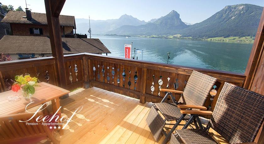 Pension Seehof Appartements Sankt Wolfgang im Salzkammergut Exterior photo